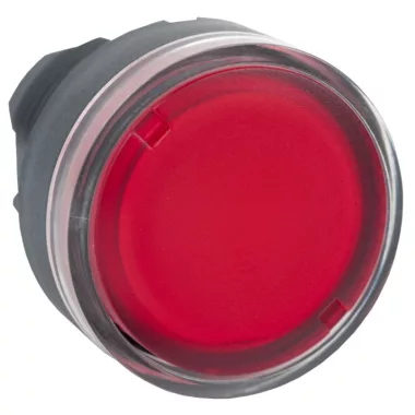 SCHNEIDER ZB5AW34 Világító nyomógombfej piros