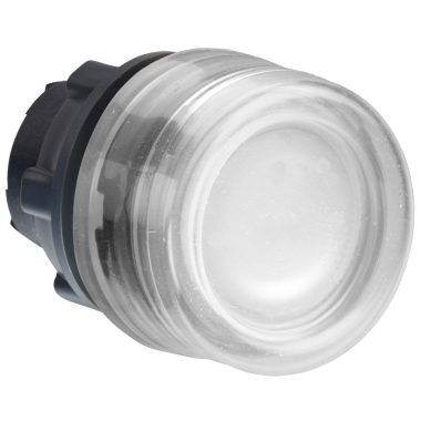 SCHNEIDER ZB5AW513 Világító nyomógombfej védősapkás,fehér