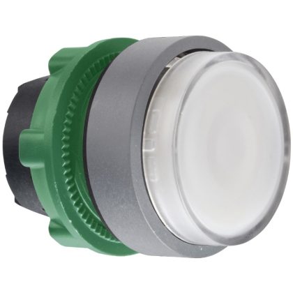   SCHNEIDER ZB5AWCUST01 Harmony műanyag világító nyomógomb fej, Ø22, visszatérő, személyre szabott