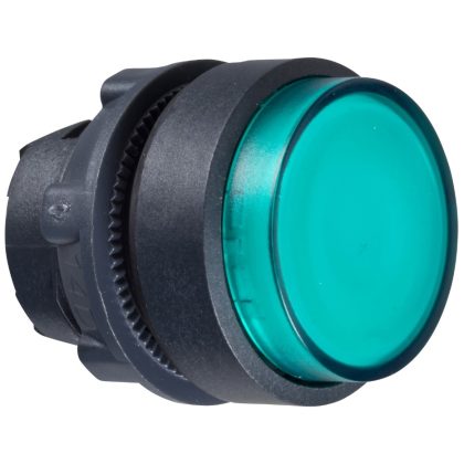   SCHNEIDER ZB5AWCUST03 Harmony műanyag világító nyomógomb fej, Ø22, visszatérő, személyre szabott