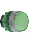 SCHNEIDER ZB5AWCUST04 Harmony műanyag világító nyomógomb fej, Ø22, visszatérő, személyre szabott