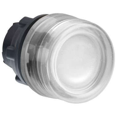 SCHNEIDER ZB5AWCUST07 Harmony műanyag világító nyomógomb fej, Ø22, visszatérő, személyre szabott