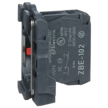 SCHNEIDER ZB5AZ102 Nyomógomb aljzat, 1N/C
