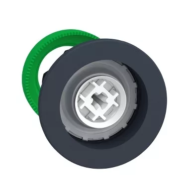 SCHNEIDER ZB5FA0 Harmony panelbe süllyesztett műanyag nyomógomb fej, Ø30, tető nélküli, visszatérő