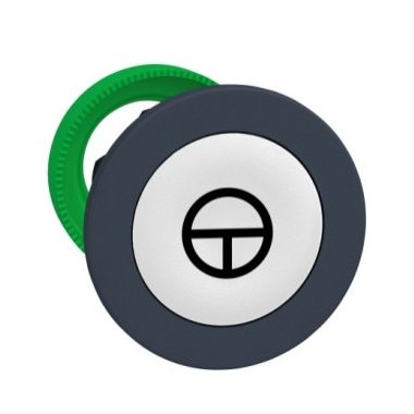 SCHNEIDER ZB5FA145 Harmony panelbe süllyesztett műanyag nyomógomb fej, Ø30, fehér, "T"