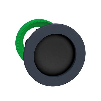   SCHNEIDER ZB5FA26 Harmony panelbe süllyesztett műanyag nyomógomb fej, Ø30, visszatérő, mélyítet, fekete