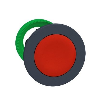   SCHNEIDER ZB5FA4 Harmony panelbe süllyesztett műanyag nyomógomb fej, Ø30, visszatérő, piros