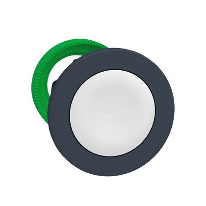   SCHNEIDER ZB5FH01 Harmony panelbe süllyesztett műanyag nyomógomb fej, Ø30, fehér, nyomó-nyomó