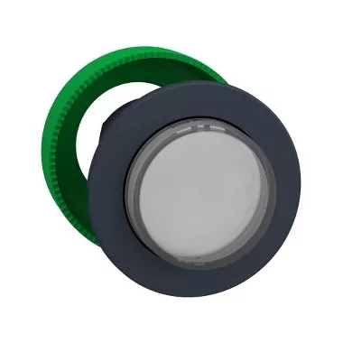 SCHNEIDER ZB5FWCUST01 Harmony panelbe süllyesztett műanyag világító nyomógomb fej, Ø30, visszatérő, személyre szabott