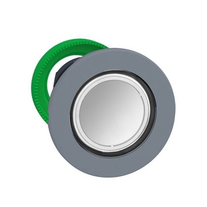   SCHNEIDER ZB5FWCUST04 Harmony panelbe süllyesztett műanyag világító nyomógomb fej, Ø30, visszatérő, személyre szabott