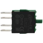 SCHNEIDER ZB6E2B Érintkezőblokk 1 NC, ezüstözött