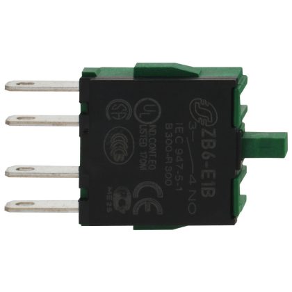 SCHNEIDER ZB6E2B Érintkezőblokk 1 NC, ezüstözött