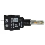 SCHNEIDER ZB6EB5A LED-es jelzőlámpa aljzat sárga 12-24V