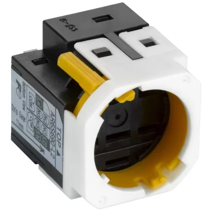 SCHNEIDER ZB6YF02 Harmony XB6 Gyorscsatlakozó aljzat (2NO/NC)