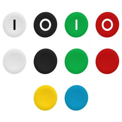 SCHNEIDER ZBA79 Fedőlapka nyomógombhoz, különb. Színű