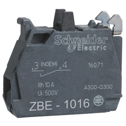 SCHNEIDER ZBE1016 Spec. érintkezoblokk, 1NO