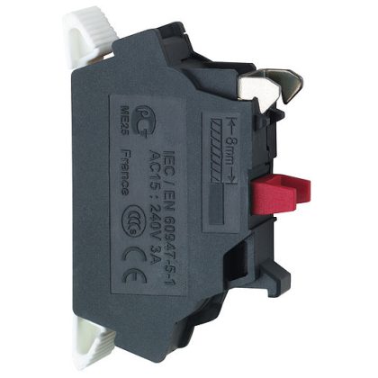   SCHNEIDER ZBE1025 Egyes kapcsoló egység 1NC rugó végződéssel