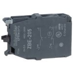 SCHNEIDER ZBE205 Érintkezőblokk, 1N/C+1N/O
