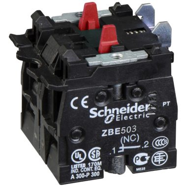 SCHNEIDER ZBE503 Érintkezőblokk, nyomógombhoz