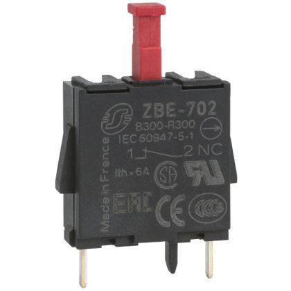   SCHNEIDER ZBE702 Érintkezőblokk, nyomtatott áramkörhöz 1N/C
