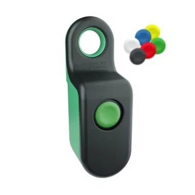 SCHNEIDER ZBRM21A0 Harmony komplett mobil tokozatos vezetéknélküli nyomógomb, 1db 1 impulzusos nyomógomb, 6 színű tető