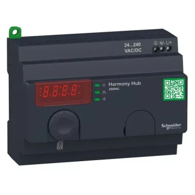 SCHNEIDER ZBRN2 Rádiós vevő egység 2 RJ45-24..240V AC/DC-4