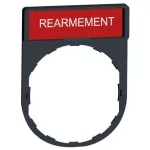 SCHNEIDER ZBY2123 Felirati címke REARMEMENT