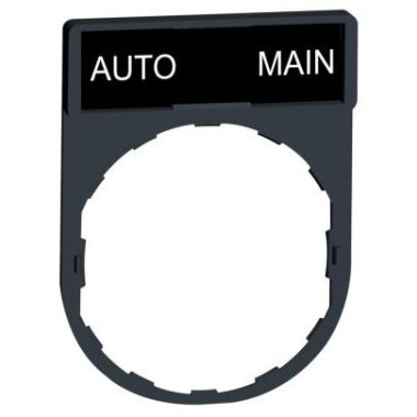 SCHNEIDER ZBY2164 Felirati címke AUTO-MAIN