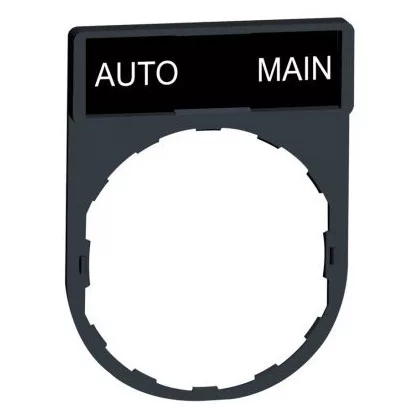 SCHNEIDER ZBY2164 Felirati címke AUTO-MAIN