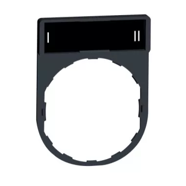 SCHNEIDER ZBY2179 Harmony címketartó 30x40 mm, Ø22 készülékekhez, 8x27 mm felirati címkével, I-II