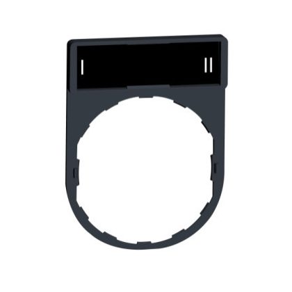   SCHNEIDER ZBY2179 Harmony címketartó 30x40 mm, Ø22 készülékekhez, 8x27 mm felirati címkével, I-II