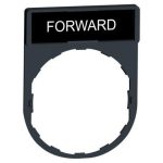   SCHNEIDER ZBY2305 Címketartó címkével "FORWARD"