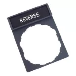 SCHNEIDER ZBY2306 Felirati címke. REVERSE