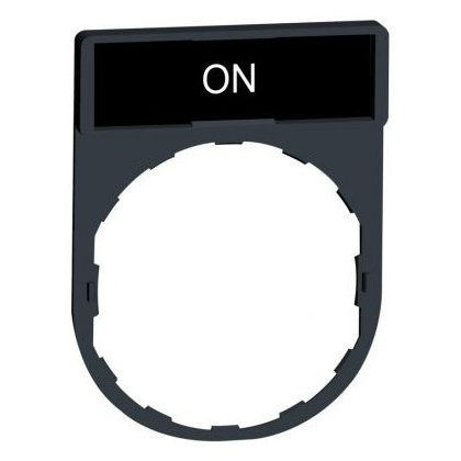 SCHNEIDER ZBY2311 Címketartó címkével