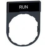 SCHNEIDER ZBY2334 Címketartó címkével