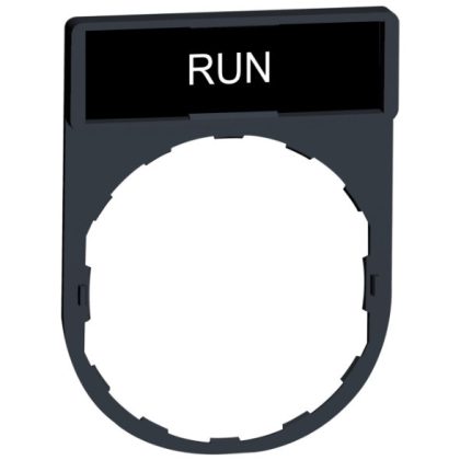 SCHNEIDER ZBY2334 Címketartó címkével SCHNEIDER ZBY2334 Címketartó címkével