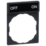 SCHNEIDER ZBY2367 Címketartó címkével