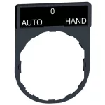   SCHNEIDER ZBY2385 Címketartó címkével "AUTO-HAND"
