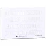 SCHNEIDER ZBY4100 Címke matrica lap 76db 8x27mm