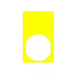 SCHNEIDER ZBY61101 Felirati tábla 30 X 50