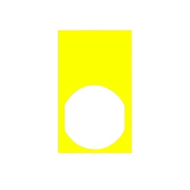 SCHNEIDER ZBY61101 Felirati tábla 30 X 50