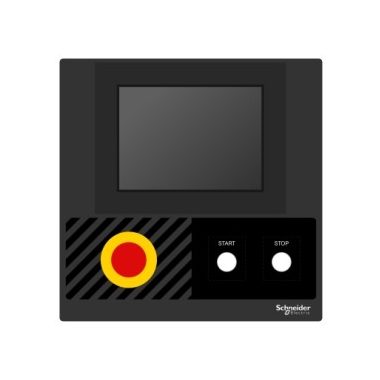 SCHNEIDER ZBYLECUST05 Harmony kezelőpanel maszk, 300x300mm, személyre szabott