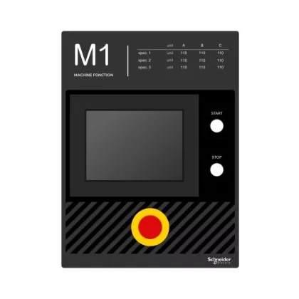   SCHNEIDER ZBYLEG304001 Harmony kezelőpanel maszk, 300x400mm, sablon