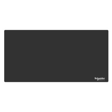 SCHNEIDER ZBYLEG402000 Harmony kezelőpanel maszk, 400x200mm, teli fekete