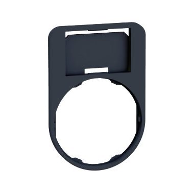 SCHNEIDER ZBZF33 Harmony címketartó 40x60 mm, Ø30 süllyesztett készülékekhez, 18x27 mm felirati címke nélkül