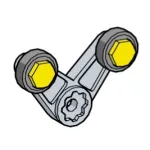 SCHNEIDER ZCKY715 Végálláskapcsoló kar XCKJ-hez