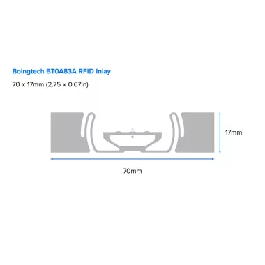 ZEBRA SAMPLE17650R Boingtech BT0A83A RFID Inlay ZEBRA SAMPLE17650R Boingtech BT0A83A RFID Inlay