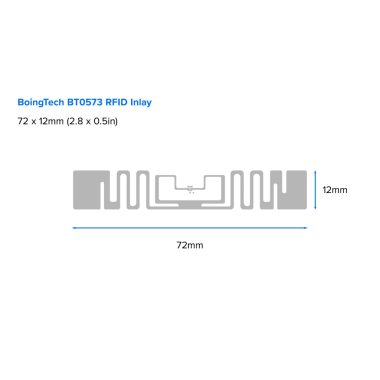 ZEBRA ZIPRD3017407 BoingTech BT0573 Inlay RFID Label ZEBRA ZIPRD3017407 BoingTech BT0573 Inlay RFID Label