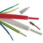   TRACON ZS032 Zsugorcső, vékonyfalú, 2:1 zsugorodás, fekete 3,2/1,6mm, POLIOLEFIN