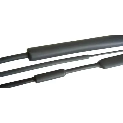   TRACON ZS50/16R Zsugorcső, közepesfalú, 3:1 zsugorodás, gyantás, fekete 50/16mm, POLIOLEFIN